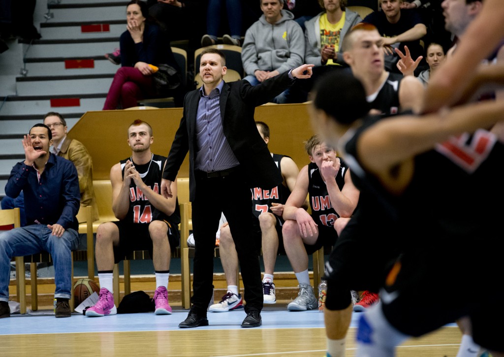 KFUM umeå- Stockholm Eagels, Coach Jesper Gustavsson