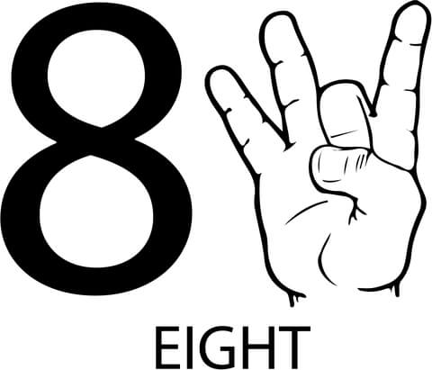 asl-number-eight-coloring-page