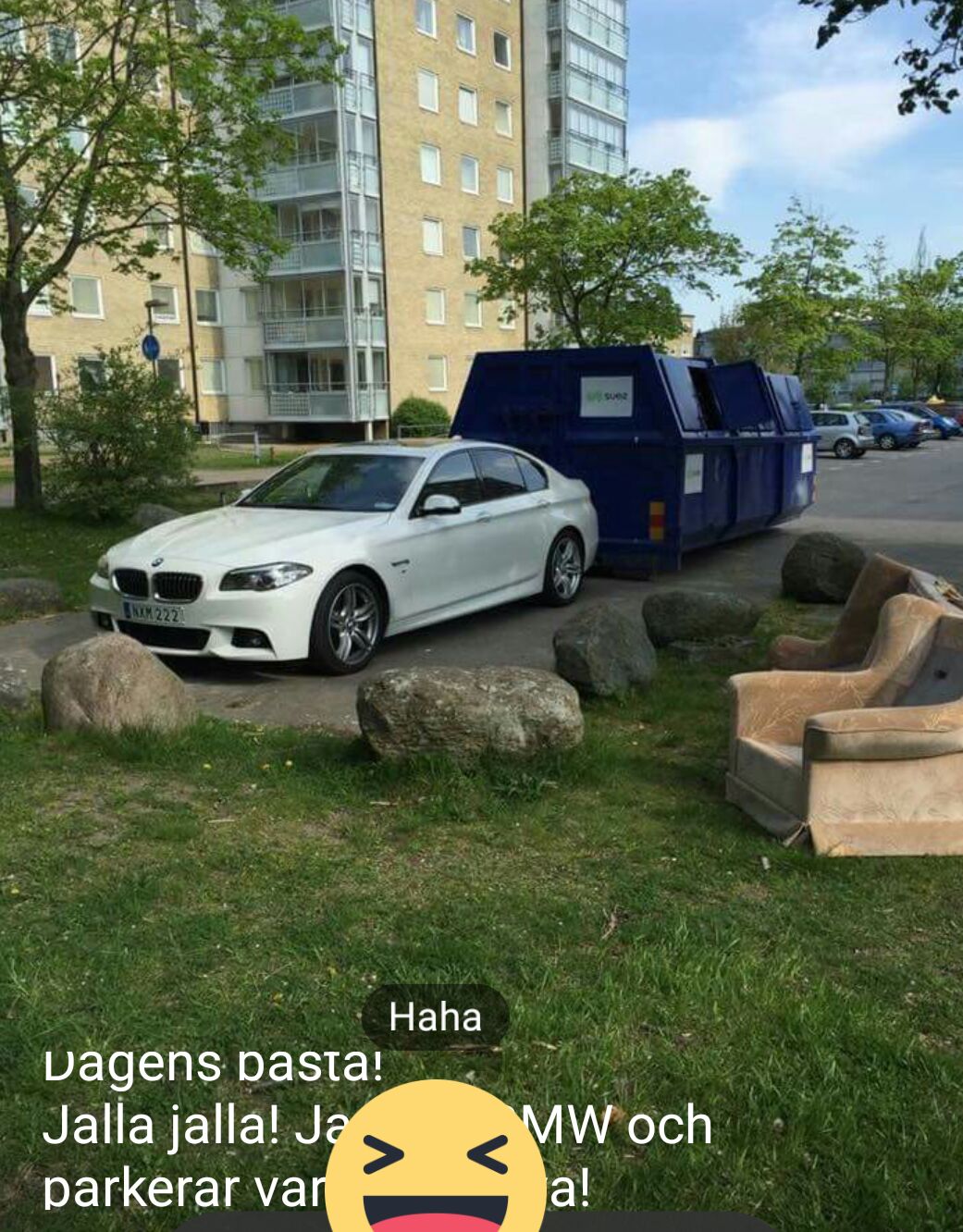 Parkeringsregler gäller i Sverige