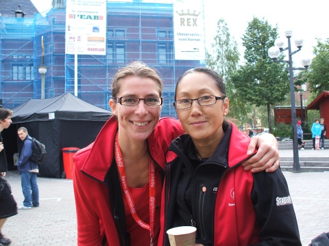 Erika Åberg och Magdalena Sundqvist, VIPGALAN 2009
