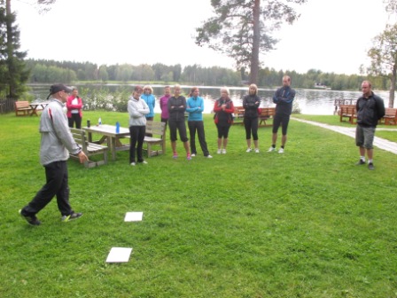 CrossFit YesBox inspirerad träning i Kyrkstugan med hälsocoach Christoffer Hedlund, Umeå Blåbandsförening, NBV